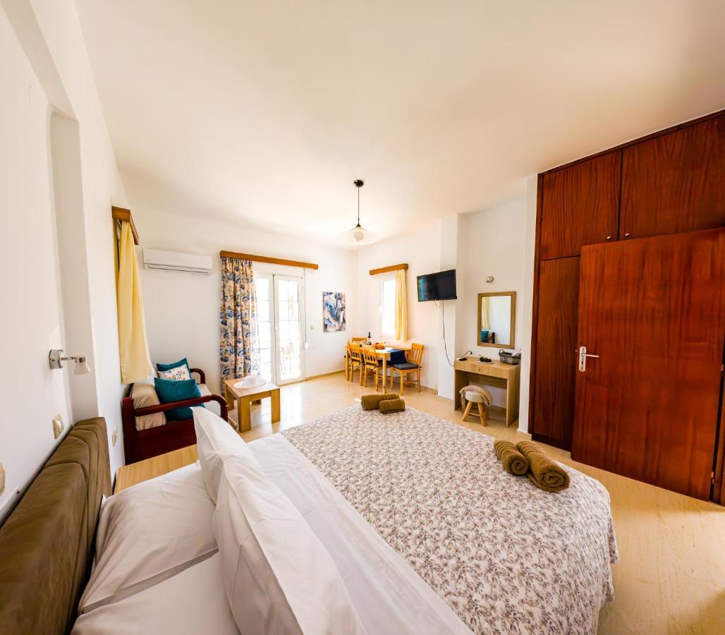 Anna Ageliki Aparthotel Damnoni Exterior foto