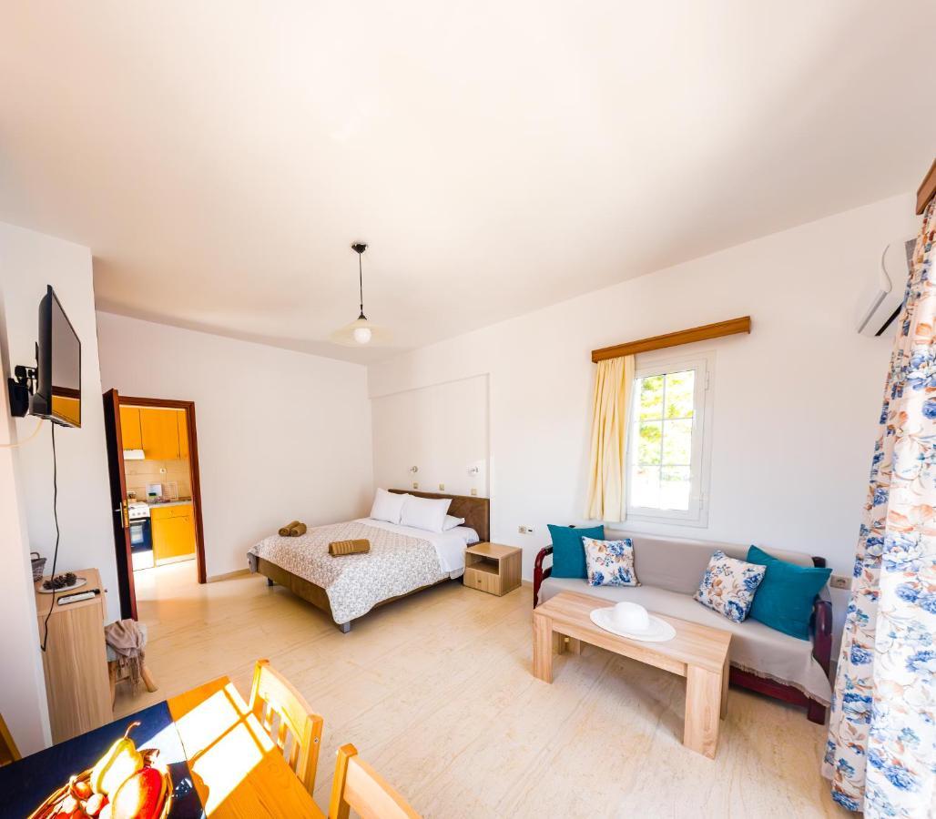 Anna Ageliki Aparthotel Damnoni Exterior foto