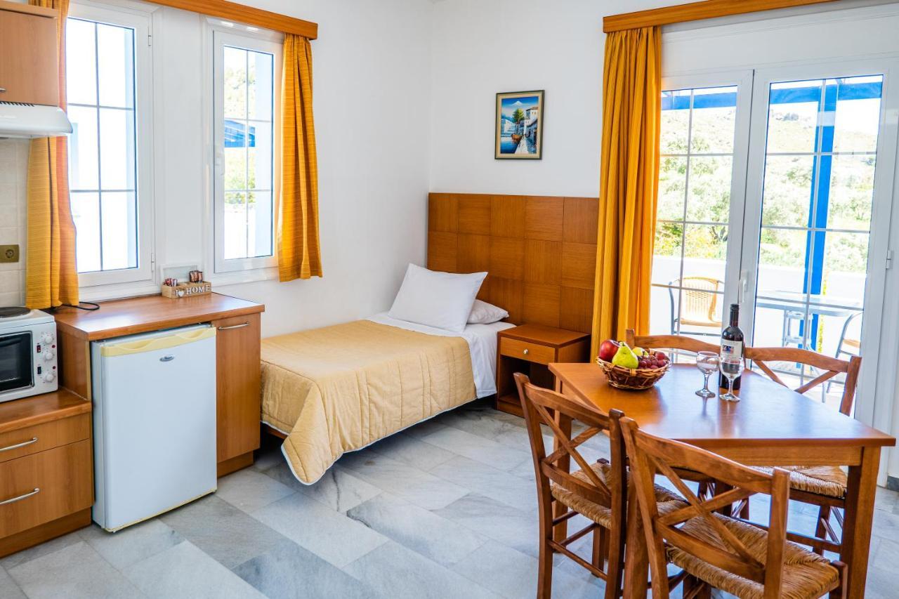 Anna Ageliki Aparthotel Damnoni Exterior foto