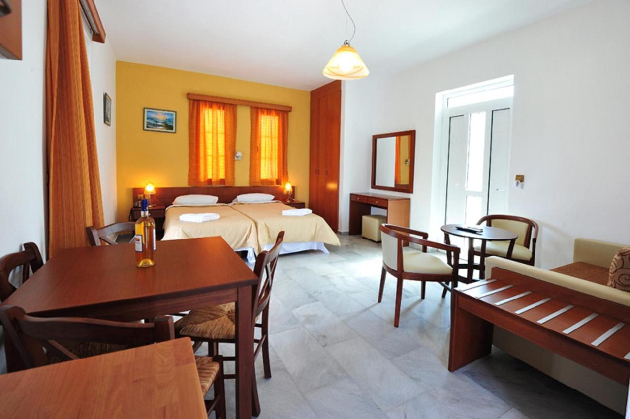 Anna Ageliki Aparthotel Damnoni Exterior foto