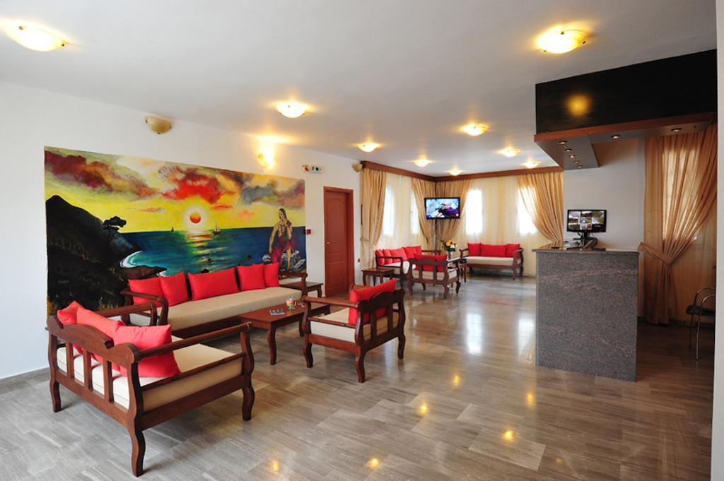 Anna Ageliki Aparthotel Damnoni Exterior foto